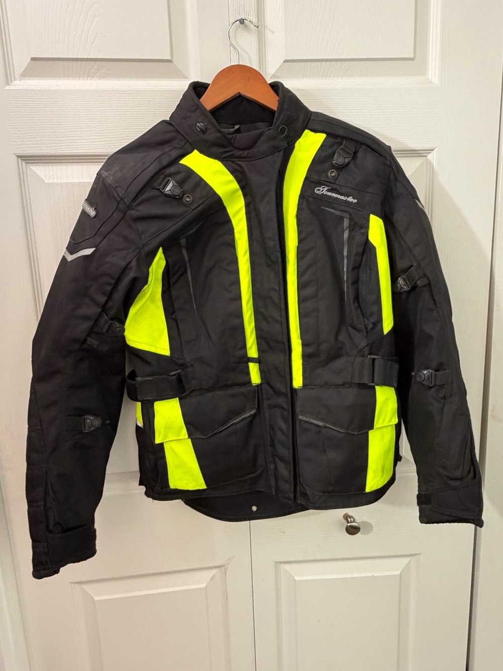 Tour Master Transition 5 Womens L Motorcycle jacket Touring  Hi Vis coat size L
